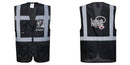 Custom Black Professional Executive Style Safety Vest