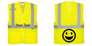 Custom Class 2 High Visibility Economy Reflective MESH Safety Vest