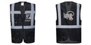 Custom Black Professional Executive Style Safety Vest