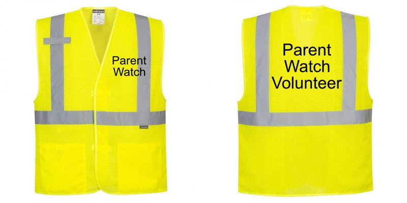 Custom Class 2 High Visibility Economy Reflective MESH Safety Vest