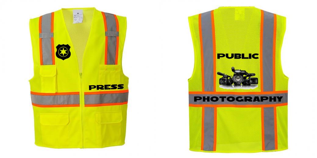 Class 2 Safety Vest with Cooling Mesh Back