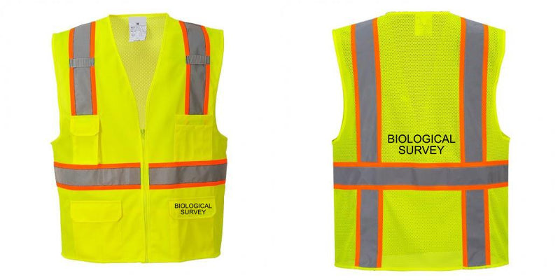 Class 2 Safety Vest with Cooling Mesh Back