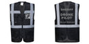 Custom Black Professional Executive Style Safety Vest