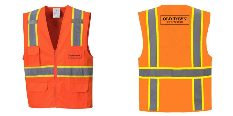 Class 2 Safety Vest with Cooling Mesh Back