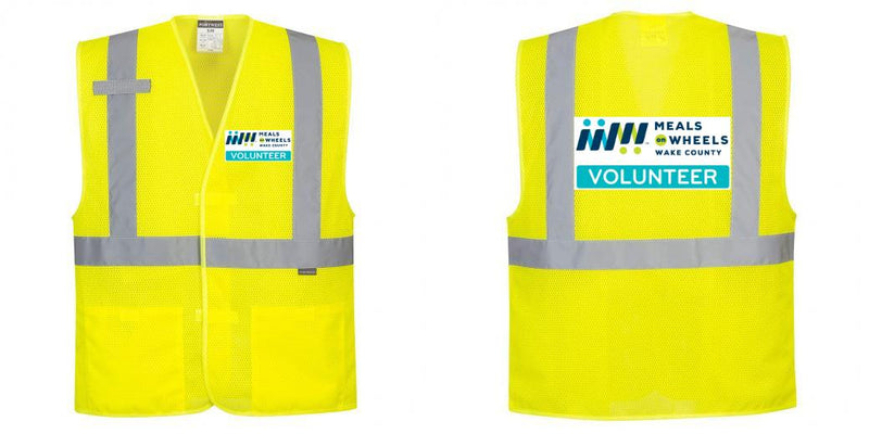 Custom Class 2 High Visibility Economy Reflective MESH Safety Vest