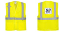 Custom Class 2 High Visibility Economy Reflective MESH Safety Vest