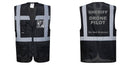 Custom Black Professional Executive Style Safety Vest
