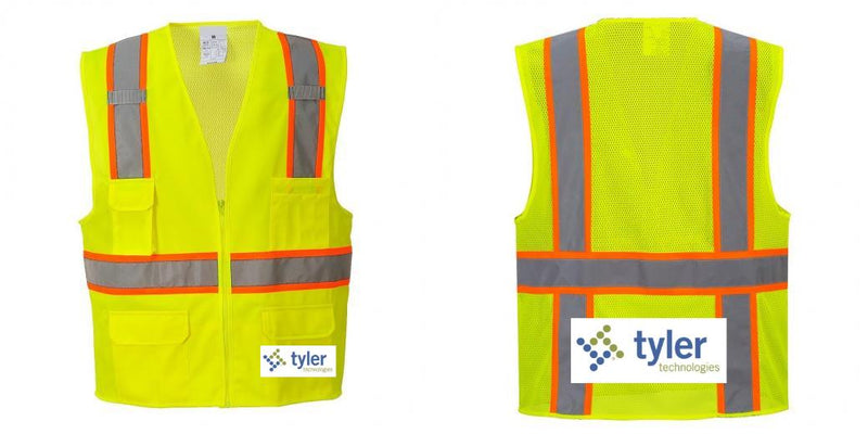 Class 2 Safety Vest with Cooling Mesh Back