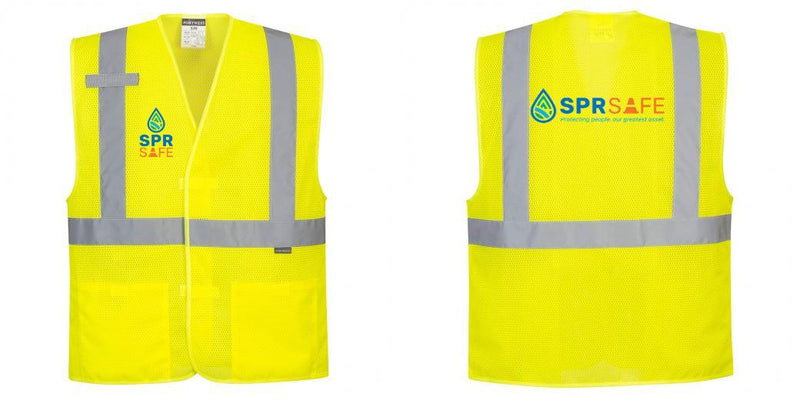 Custom Class 2 High Visibility Economy Reflective MESH Safety Vest