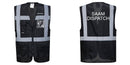 Custom Black Professional Executive Style Safety Vest