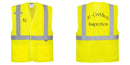 Custom Class 2 High Visibility Economy Reflective MESH Safety Vest