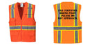 Class 2 Safety Vest with Cooling Mesh Back