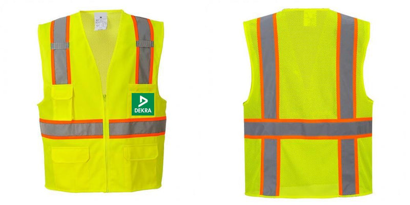 Class 2 Safety Vest with Cooling Mesh Back