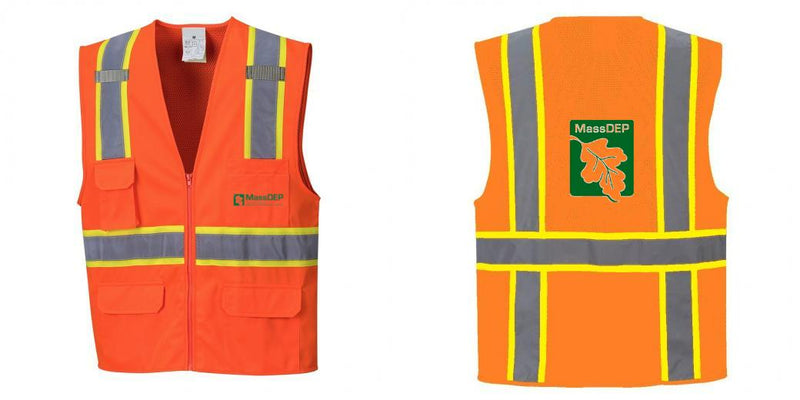 Class 2 Safety Vest with Cooling Mesh Back