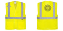 Custom Class 2 High Visibility Economy Reflective MESH Safety Vest