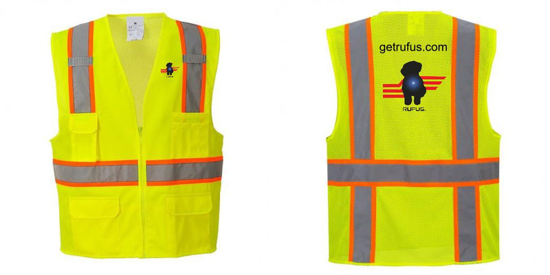 Class 2 Safety Vest with Cooling Mesh Back
