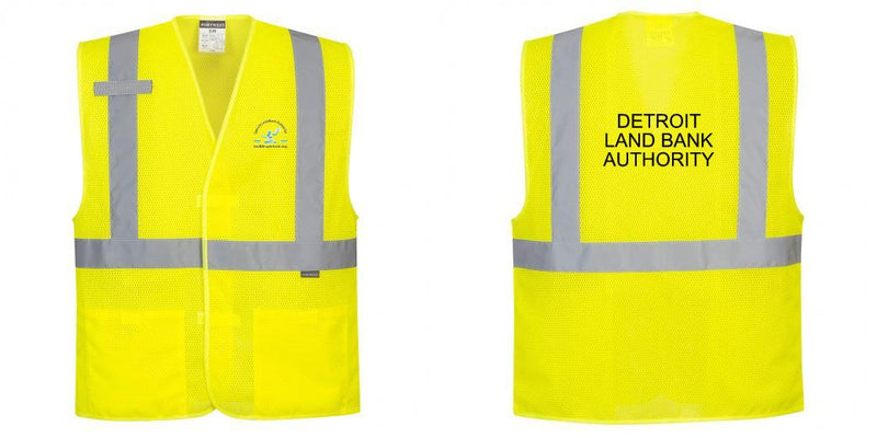 Custom Class 2 High Visibility Economy Reflective MESH Safety Vest