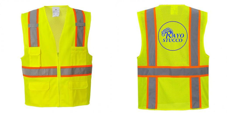 Class 2 Safety Vest with Cooling Mesh Back