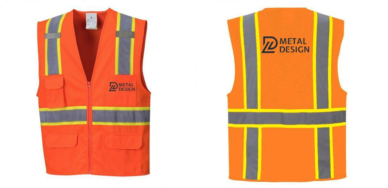 Class 2 Safety Vest with Cooling Mesh Back
