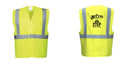 Custom Class 2 Yellow Reflective Safety Vest