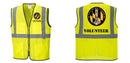 Custom Lightweight High Visibility Yellow Tampa Mesh Vest