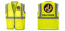 Custom Lightweight High Visibility Yellow Tampa Mesh Vest