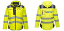 Custom PW3 Hi-Vis Winter Jacket with Reflective Segmented Tape