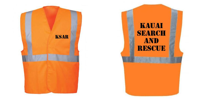 Custom Class 2 Orange Reflective Safety Vest