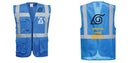 Custom ROYAL BLUE Professional Executive Style Safety Vest