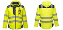 Custom PW3 Hi-Vis Winter Jacket with Reflective Segmented Tape
