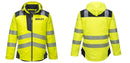 Custom PW3 Hi-Vis Winter Jacket with Reflective Segmented Tape