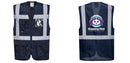 Custom NAVY Professional Executive Style Safety Vest