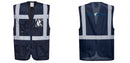 Custom NAVY Professional Executive Style Safety Vest