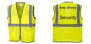 Custom Lightweight High Visibility Yellow Tampa Mesh Vest