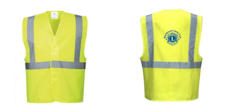 Custom Class 2 Yellow Reflective Safety Vest