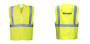 Custom Class 2 Yellow Reflective Safety Vest