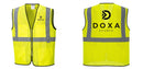 Custom Lightweight High Visibility Yellow Tampa Mesh Vest