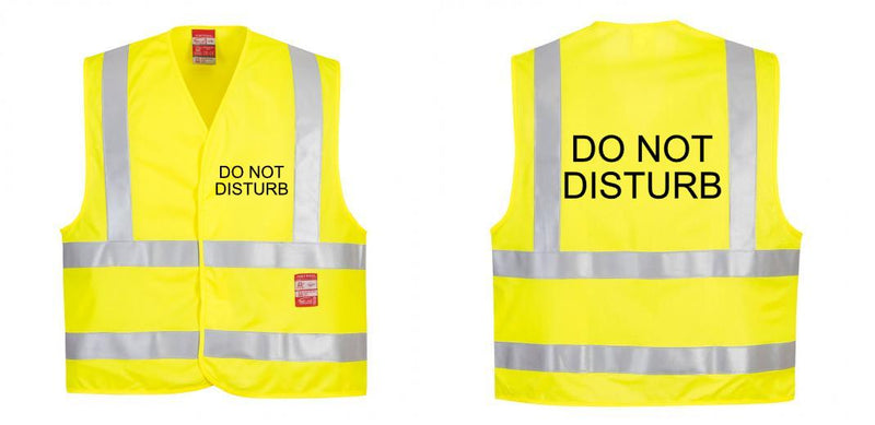 Custom Hi-Vis Flame Resistant Lightweight Safety Vest