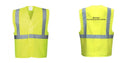 Custom Class 2 Yellow Reflective Safety Vest
