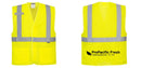 Custom Class 2 High Visibility Economy Reflective MESH Safety Vest
