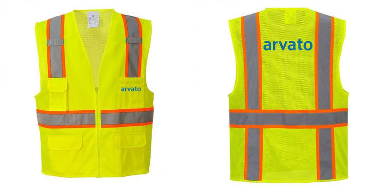 Class 2 Safety Vest with Cooling Mesh Back