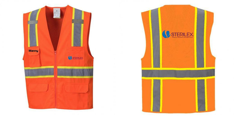 Class 2 Safety Vest with Cooling Mesh Back