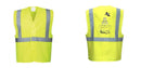 Custom Class 2 Yellow Reflective Safety Vest