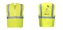 Custom Class 2 Yellow Reflective Safety Vest