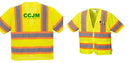 Custom Class 3 Yellow Safety Vest Sleeved Hi-Vis with Pockets