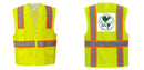 Class 2 Safety Vest with Cooling Mesh Back