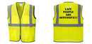Custom Lightweight High Visibility Yellow Tampa Mesh Vest