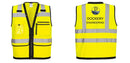 Custom Heavy Duty Hi-Vis Surveyor Vest