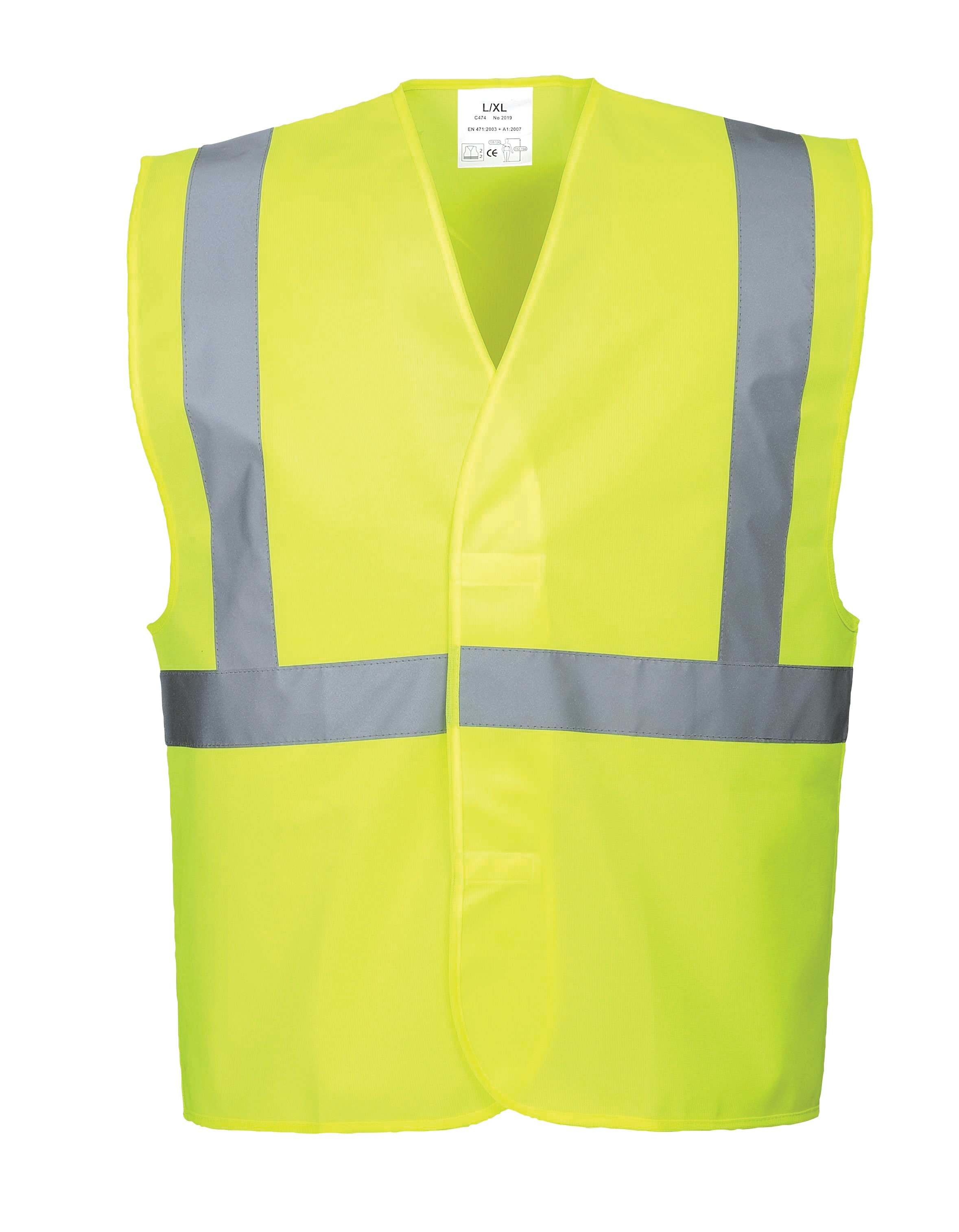 Class 2 Yellow Reflective Safety Vest – Safety Vest Warehouse