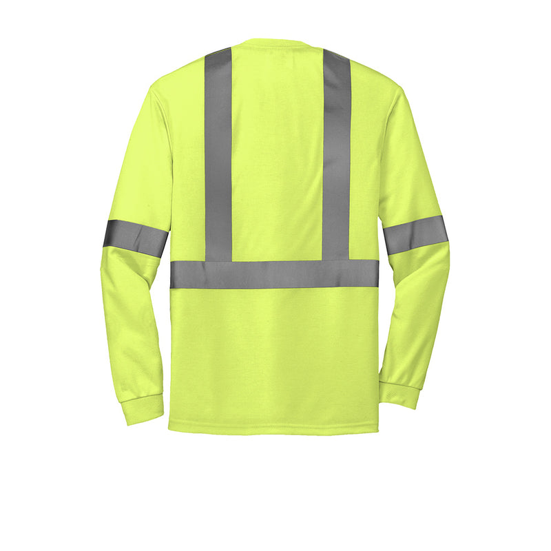 Class 2 Long Sleeve Safety T-Shirt ANSI 107 CornerStone